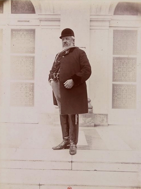 Le marquis de Boury - Tiré de l'ouvrage L'Equipage du marquis de Chambray - Photos de Maurice de Gasté (1894) - Bnf (Gallica)